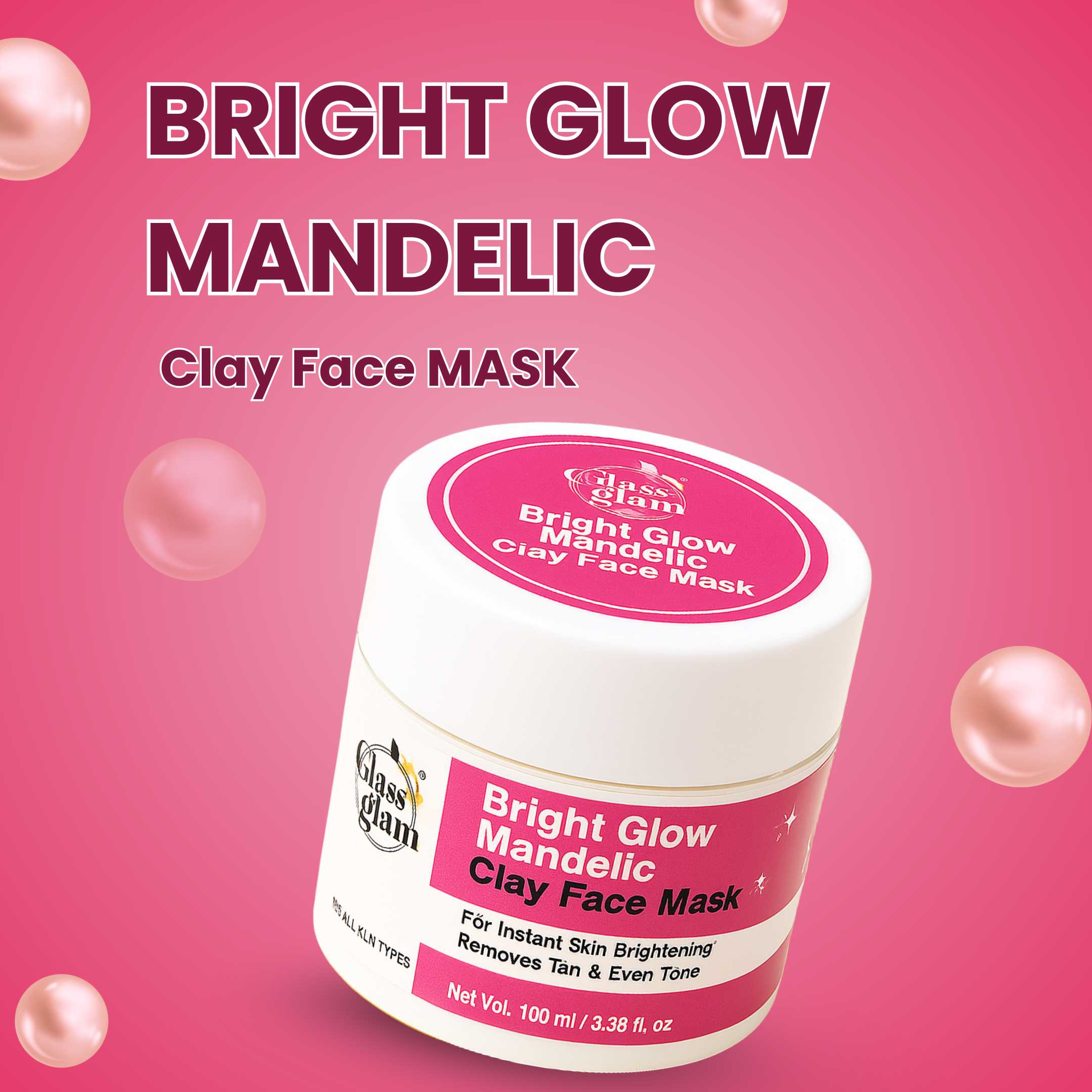 Bright Glow Mandelic Clay Face Mask