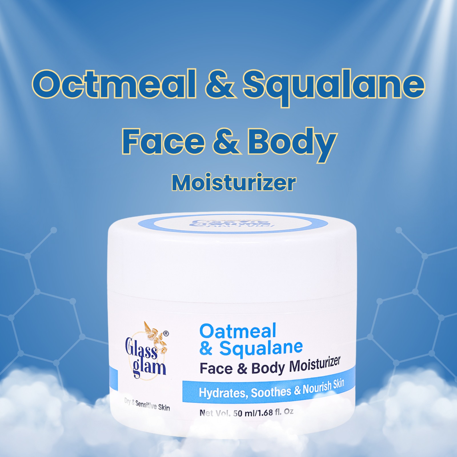Octmeal & Squalane Face & Body Moisturizer