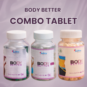 Body Better Combo Green+White+Golden Tablet